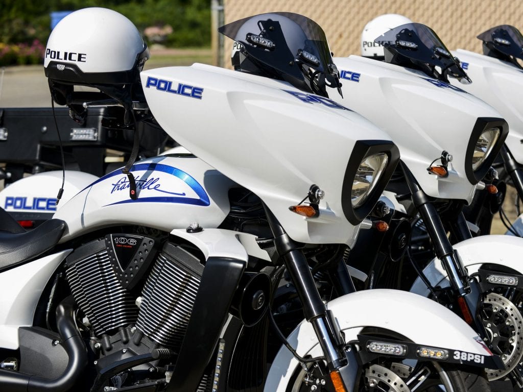 Prattville PD Chooses Victory for New Bikes CycleVin